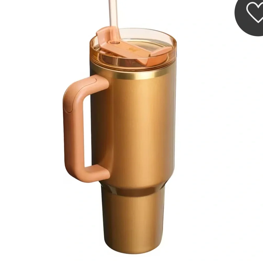 Stanley 40 oz Quencher Tumbler Copper Tinsel brand new in original box NWT - Picture 2 of 3